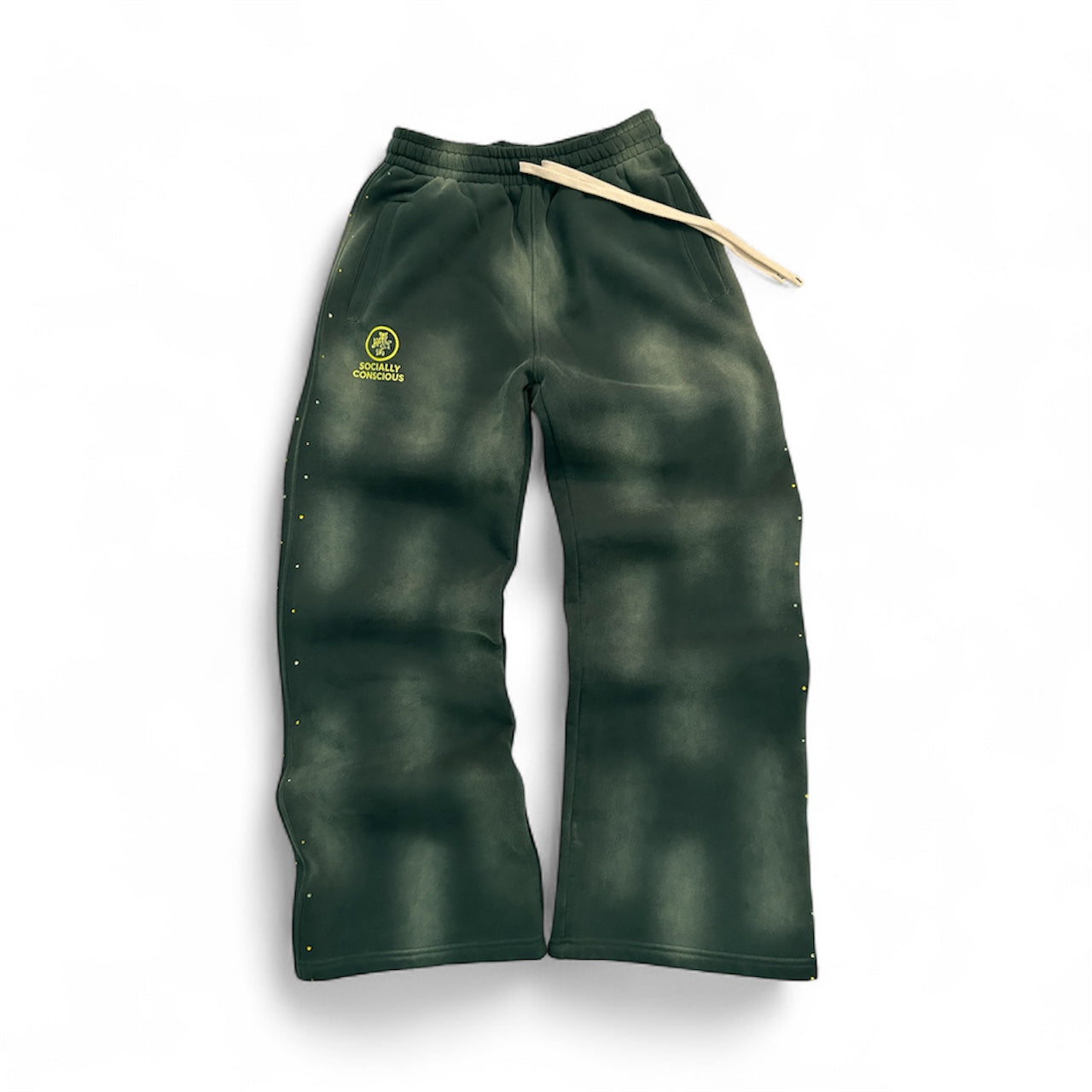 "NAVY GREEN" ORDINARY SWEATPANTS