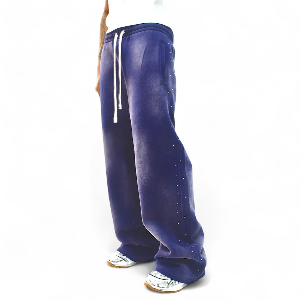 "NAVY BLUE" ORDINARY SWEATPANTS